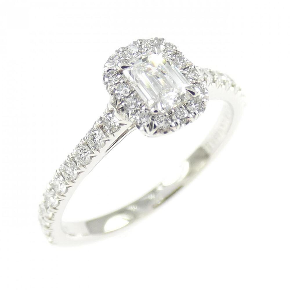 Tiffany & Co. Soleste Emerald Cut Ring 0.20 CT F VVS2